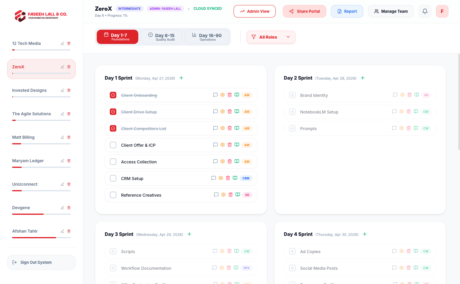 Ops Hub Dashboard
